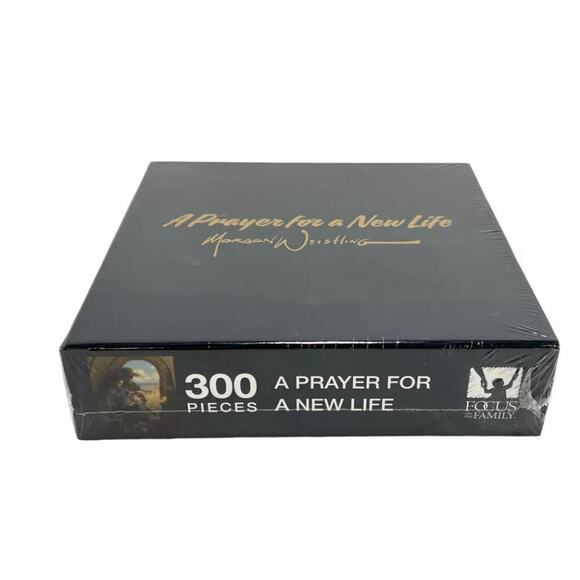 A Prayer For A New Life Limited Edition Morgan Weistling Painting Puzzle Sealed - Picture 3 of 4